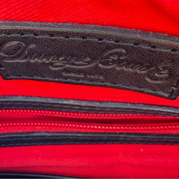 Dooney & Burke Black Quilted Satchel 12” L  X 8” H - Picture 7 of 7